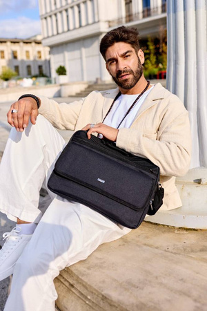 Geräumige, große Herren Tasche aus Codura – Peterson