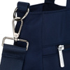 Geräumige Damen-Handtasche mit Laptopfach aus Polyester in Marineblau – Peterson