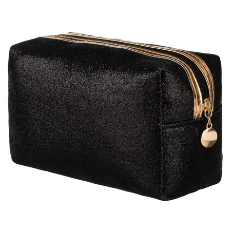 Kompakte Glitzer-Kosmetiktasche für Reisen – Peterson