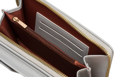 2-in-1 Handtasche-Geldbörse mit langem, abnehmbarem Riemen – 4U Cavaldi