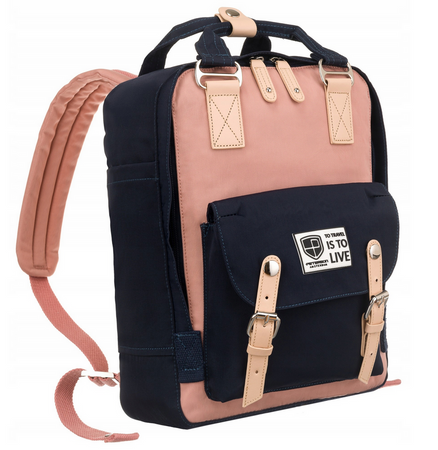 Städtischer, geräumiger Rucksack aus Polyester – Peterson