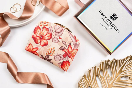 Kleine Damen Geldbörse aus Öko-Leder – Peterson