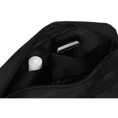 Herren Reisekosmetiktasche aus Polyester in Schwarz – Peterson