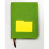 Grünes Notizbuch mit festem Einband, bedruckt mit Punkten, Format B6 - Peterson