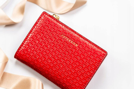 Kleine Damen Geldbörse aus Öko-Leder – Peterson