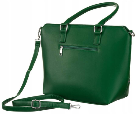 Stilvolle Damen Shopper aus Öko-Leder mit abnehmbarem Riemen – Rovicky