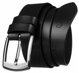 Herren Gürtel aus Leder mit klassischer Schnalle – Peterson