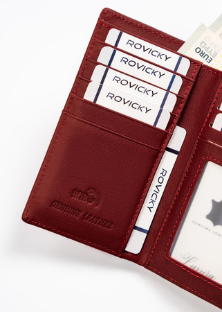 Damen Geldbörse aus Echtleder und Öko-Leder – 4U Cavaldi