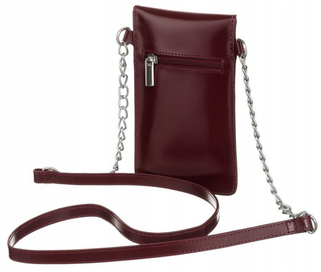 Mini Damen Umhängetasche-Geldbörse aus echtem Leder – 4U Cavaldi
