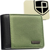 Grün-schwarze Herren Geldbörse aus Öko-Leder mit RFID-Schutz – Peterson