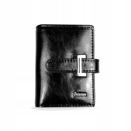 Lederetui für Dokumente mit Metallschnalle – Peterson