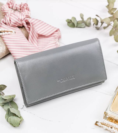 Längliche Damen Geldbörse aus Rindsleder – 4U Cavaldi