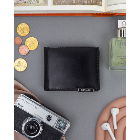 Kleine Herren Geldbörse aus Leder – Ronaldo