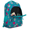 Jugendlicher Schulrucksack aus Polyester mit einem bezaubernden Katzenmuster – Peterson