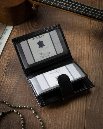 Elegante Herren Geldbörse aus echtem Leder – 4U Cavaldi