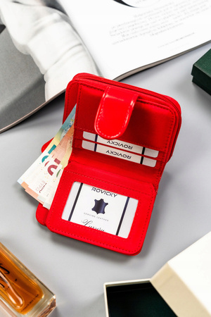 Klassische geräumige Damen Geldbörse aus Öko-Leder – 4U Cavaldi