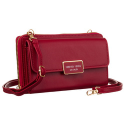 Mini Damen Umhängetasche mit Geldbörsenfunktion und abnehmbarem Riemen – 4U Cavaldi