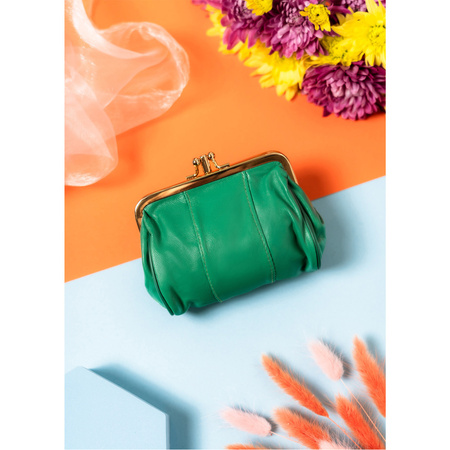 Kleine Damen Münzbörse für die Handtasche im Retro-Stil