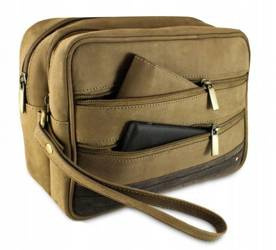 Leder Herren Handgelenktasche – Always Wild