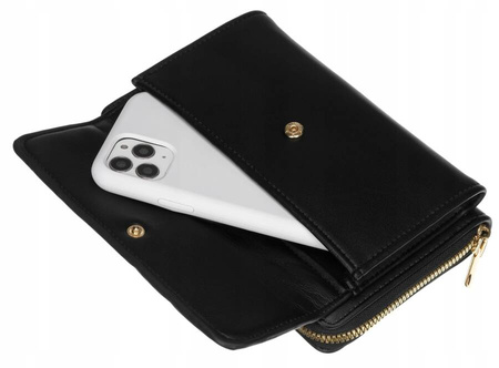 Mini Damen Umhängetasche-Geldbörse 2-in-1 mit abnehmbarem Riemen – 4U Cavaldi