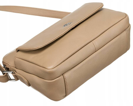 Damen Umhängetasche aus echtem Leder – Rovicky