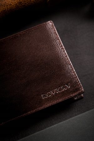 Große Herren Geldbörse aus Leder – Rovicky