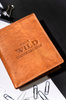 Große Herren Geldbörse aus Leder – Always Wild