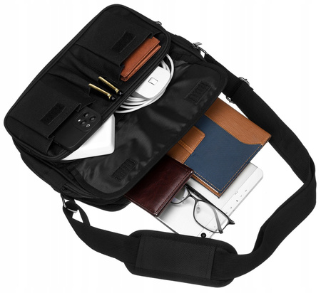 Geräumige Herren Tasche aus strapazierfähigem Polyester – Peterson