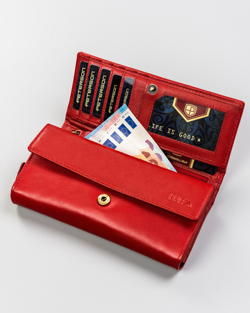 Damen Geldbörse aus Leder für Karten – Peterson