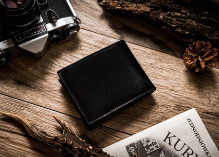 Elegante Herren Geldbörse mit großem Dokumentenfach – Rovicky