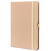 Notizbuch mit festem Einband in Khaki, liniert – Peterson