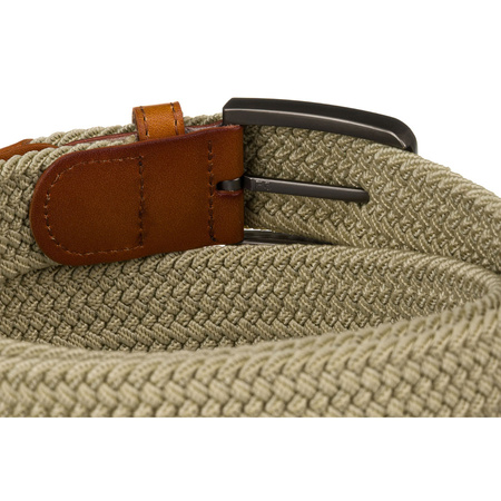 Beiger Herren Stoffgürtel – Peterson