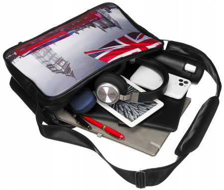 Geräumige, jugendliche Umhängetasche mit breitem Gurt – Loren