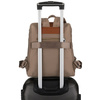 Städtischer Damen-Rucksack aus Polyester in Beige-Braun – Peterson