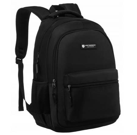Geräumiger Herren-Rucksack aus Polyester mit Laptopfach – Peterson