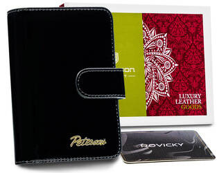 Kleine Damen Geldbörse aus Leder mit RFID – Peterson