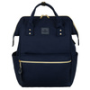 Marineblauer Damen Rucksack mit Laptopfach und verstellbaren Riemen – Peterson