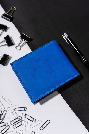 Große Herren Geldbörse aus Leder ohne Verschluss – Always Wild