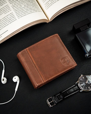 Herren Geldbörse aus Leder für Karten – Peterson