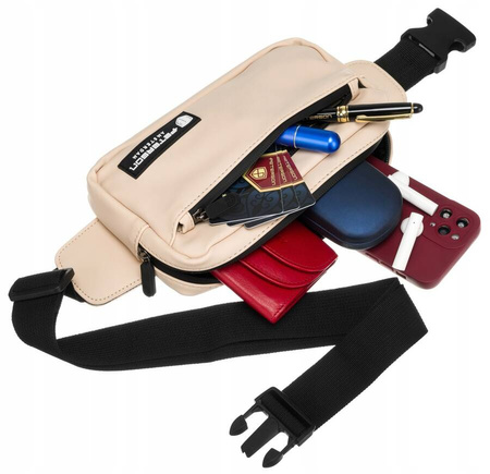 Wasserfeste Damen Gürteltasche mit breitem Gurt – Peterson