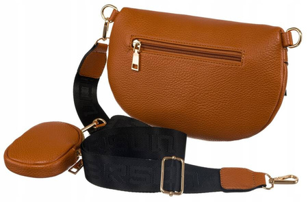 Geräumige Damen Gürteltasche mit breitem Gurt und zusätzlicher Geldbörse – Peterson