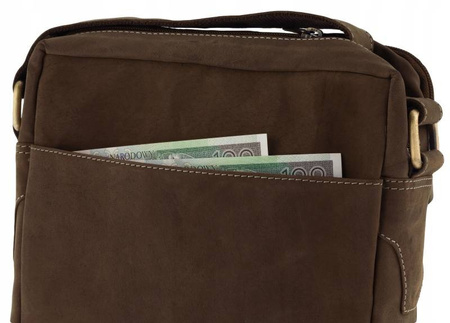 Herren Umhängetasche aus Leder – Always Wild