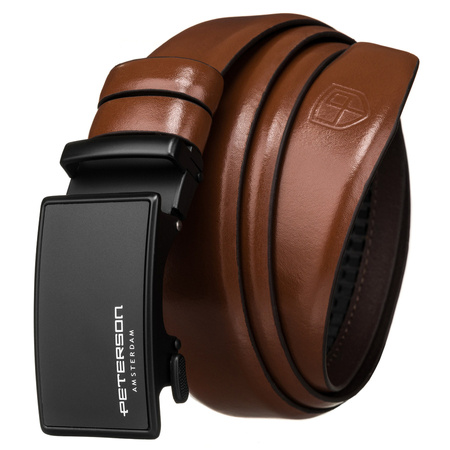 Eleganter Herren Ledergürtel mit Automatikschließe – Peterson
