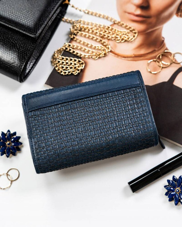 Elegante Damen Geldbörse aus Echtleder – Rovicky