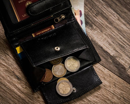 Herren Geldbörse aus Leder hochformat mit RFID-Schutz – Peterson