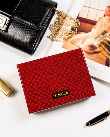 Damen Geldbörse mit Reißverschluss und Druckknopf – 4U Cavaldi