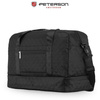Sportliche, Trainings-Tasche in Schwarz aus Polyester - Peterson