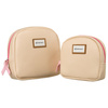 Set aus zwei Damen Kosmetiktaschen aus Öko-Leder – Rovicky