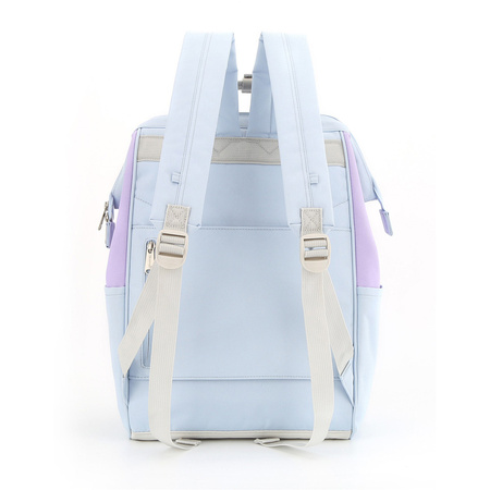 Pastellfarbener Reise-Rucksack A4 mit Etui – Himawari