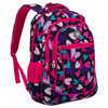 Jugendlicher Schulrucksack aus Polyester mit Herzmuster – Peterson